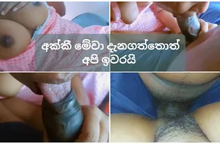 Observe Tharudini's Step-sister realize fucked laid hold of wide risky public zoom up with stepbro