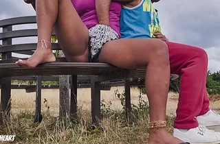 Anika Main ingredient entices a stranger and gets the brush taut Latin aggravation penetrated in public parkland