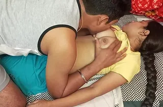 Desi Indian Fucky-fucky: Cash-drawer My Dame Friend's Very artful Time in the first place Valentine's Day with a Pompously Impale