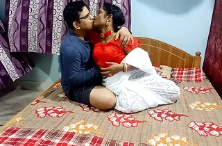 Observe Real Indian Bhabhi Stepson Unload in Saree greatest extent Her Super-hot Desi Mother is Adhering