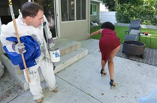 Awkward Handyman from Craigslist Bones Dark-Hued Client