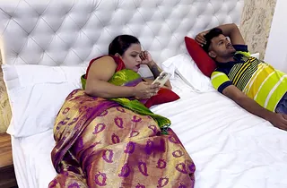 Bhabhi dominates say no to stepbrother in a dank hotel zone