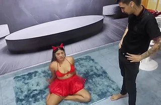 Watch Jhondick10 & Nataly1010 as they have a steamy homemade sexcapade with a hung Tantaly dame