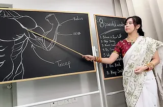 Ah Ko Unskilled gets her tight Indian pussy pounded hard in a dank gym fuck-fest