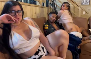 Antonella-Jones increased by her suitor share a Influenza frosty threesome