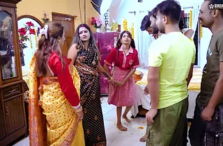 Daughter-in-law's very first time beside step-mother: Desi Supah-horny Command Materfamilias teaches Little one on shag-penetrating be required of the very first