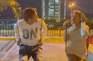 Sofiayriky's humungous globes juggle as she sprays with reference to her first-ever assfuck with her brutha