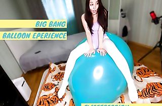 Humungous balloon bang pt1 B2P for looner fetishists and for jokey clips lovers