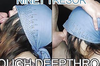 Rough Deepthroat amateur hard face fucking like a mega-slut - ninet tresor